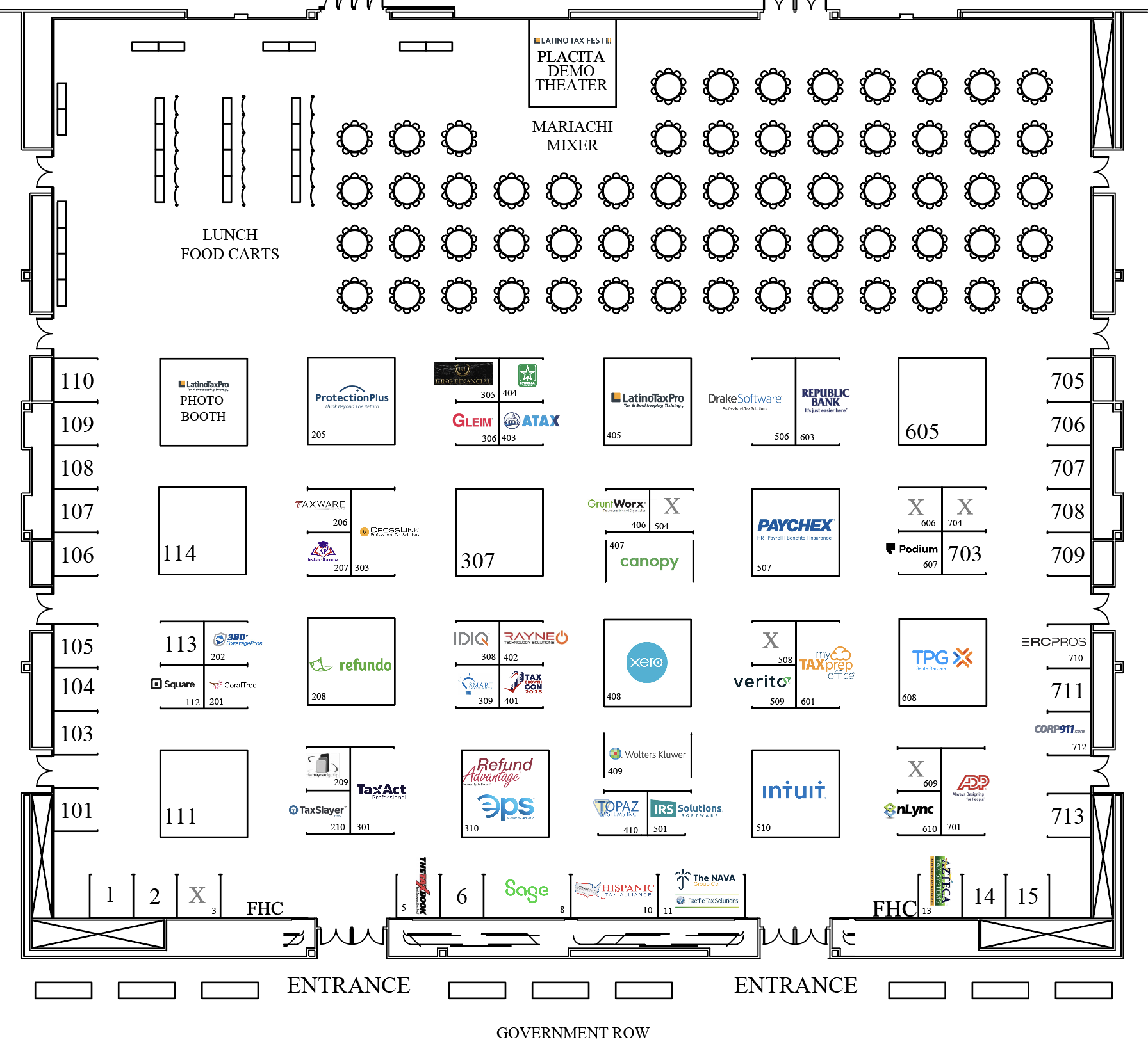 Exhibitors Latino Tax Fest