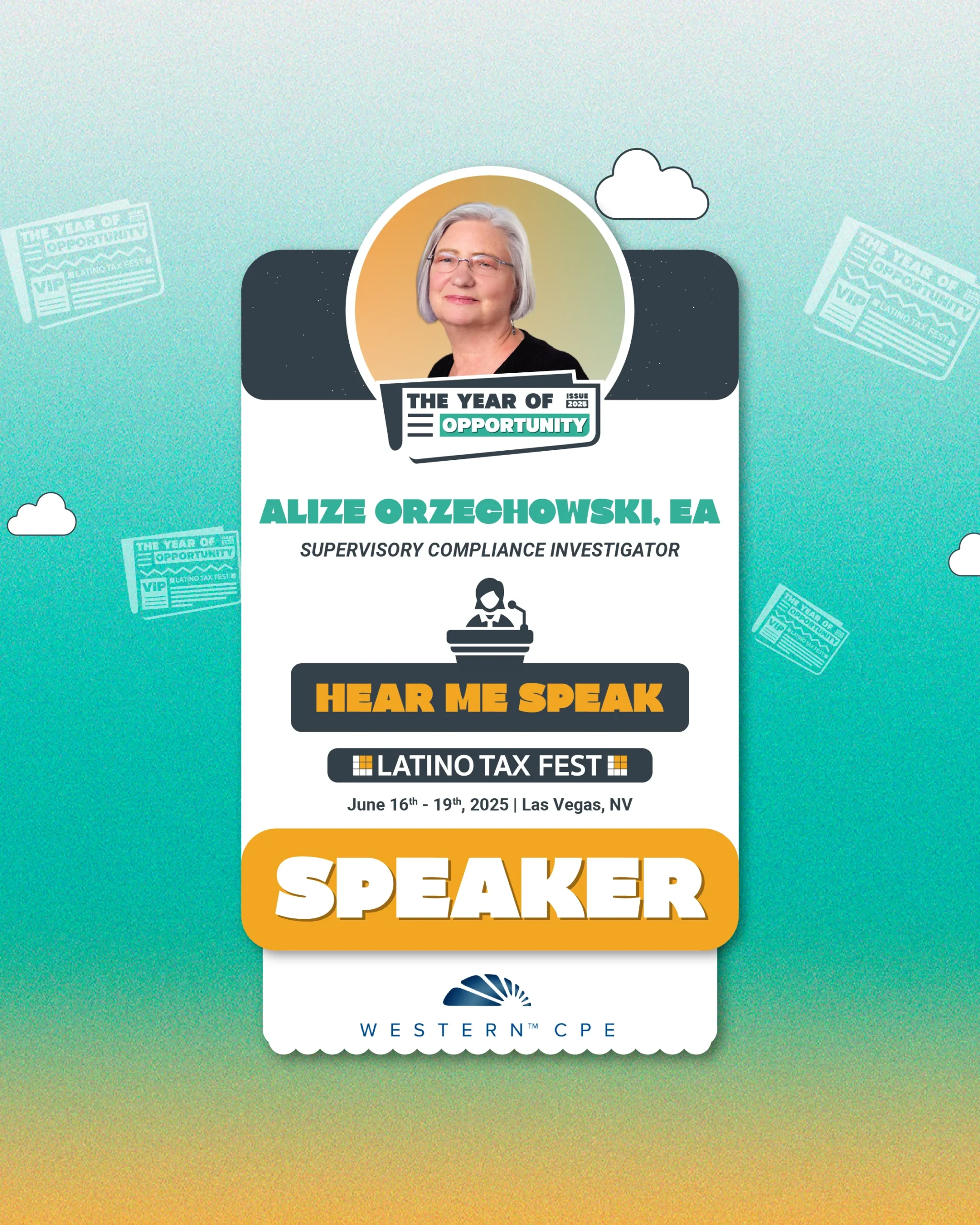 Latino Tax Fest Speaker Alize