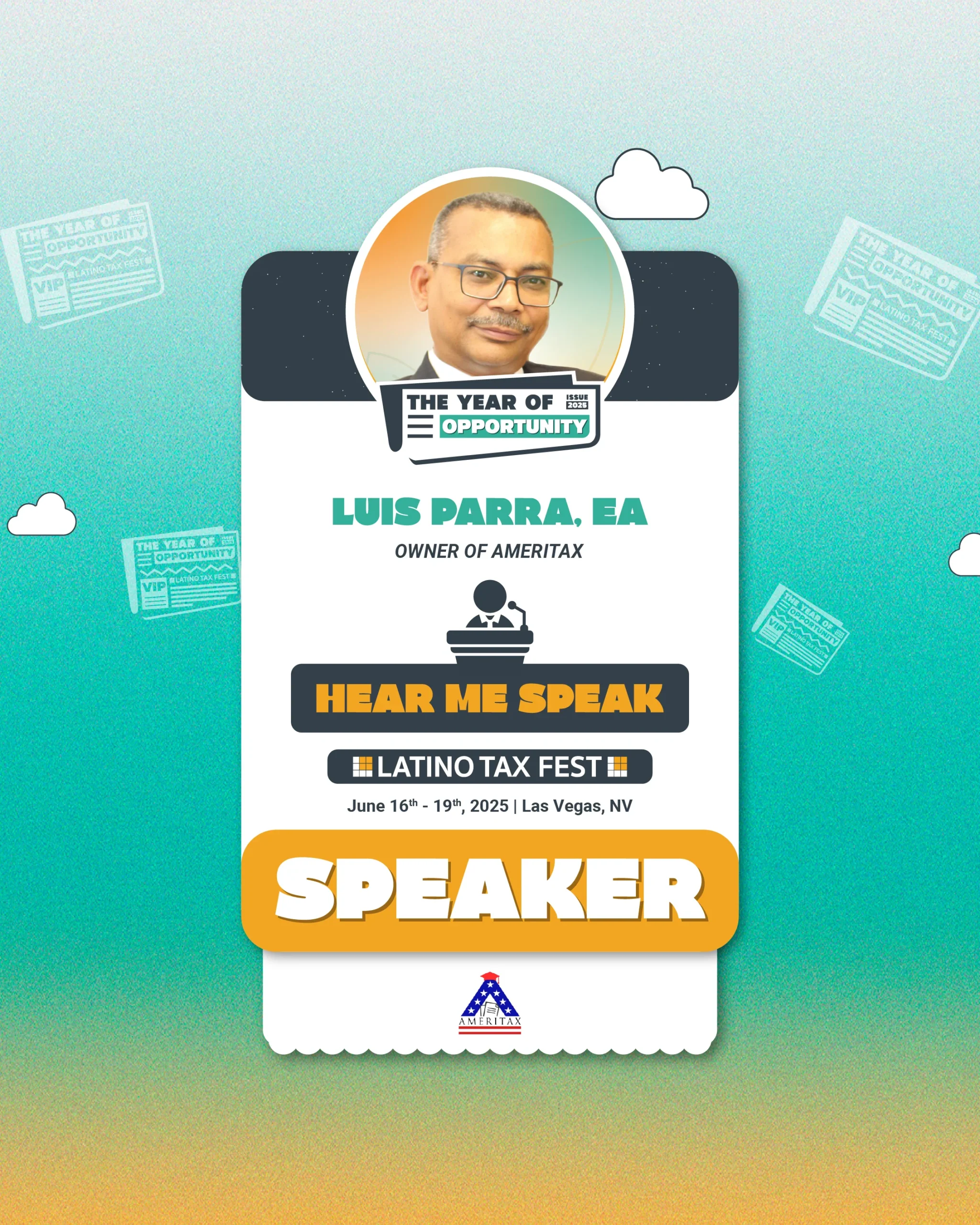 Latino Tax Fest Speaker Luis Parra