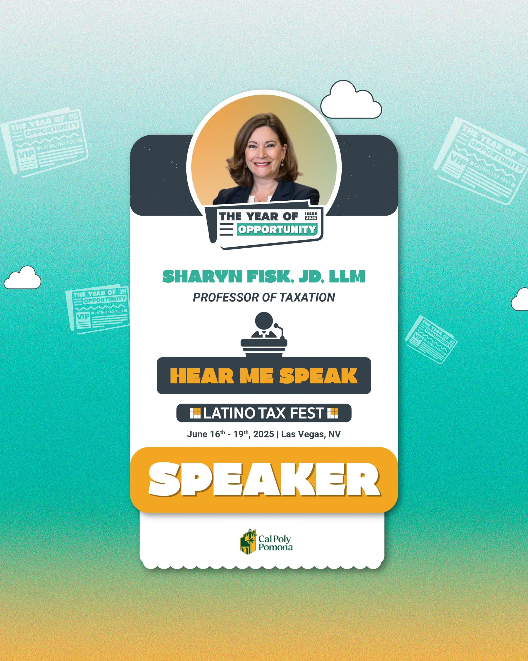 Latino Tax Fest Speaker Sharyn Fisk