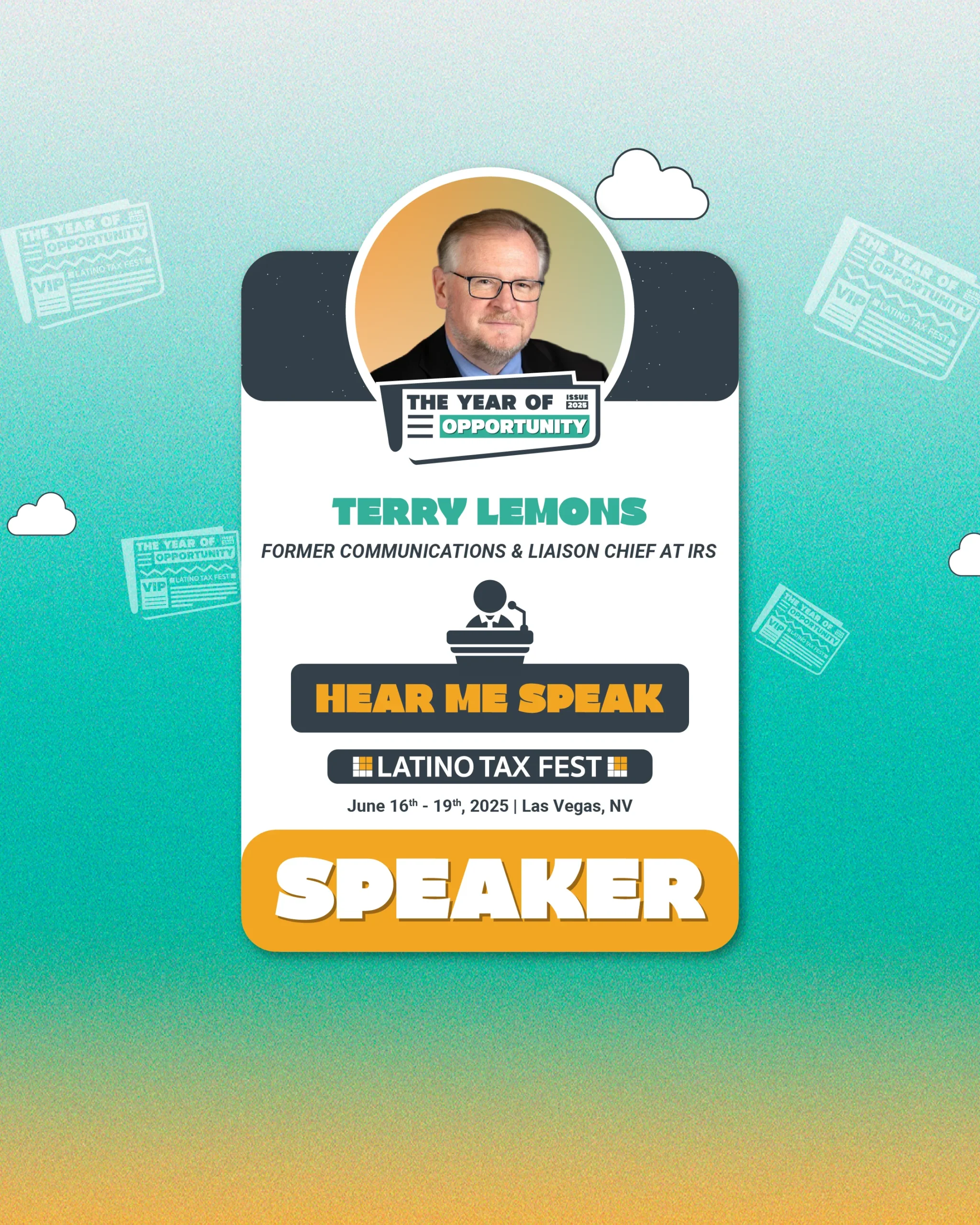 Latino Tax Fest Speaker Terry Lemons