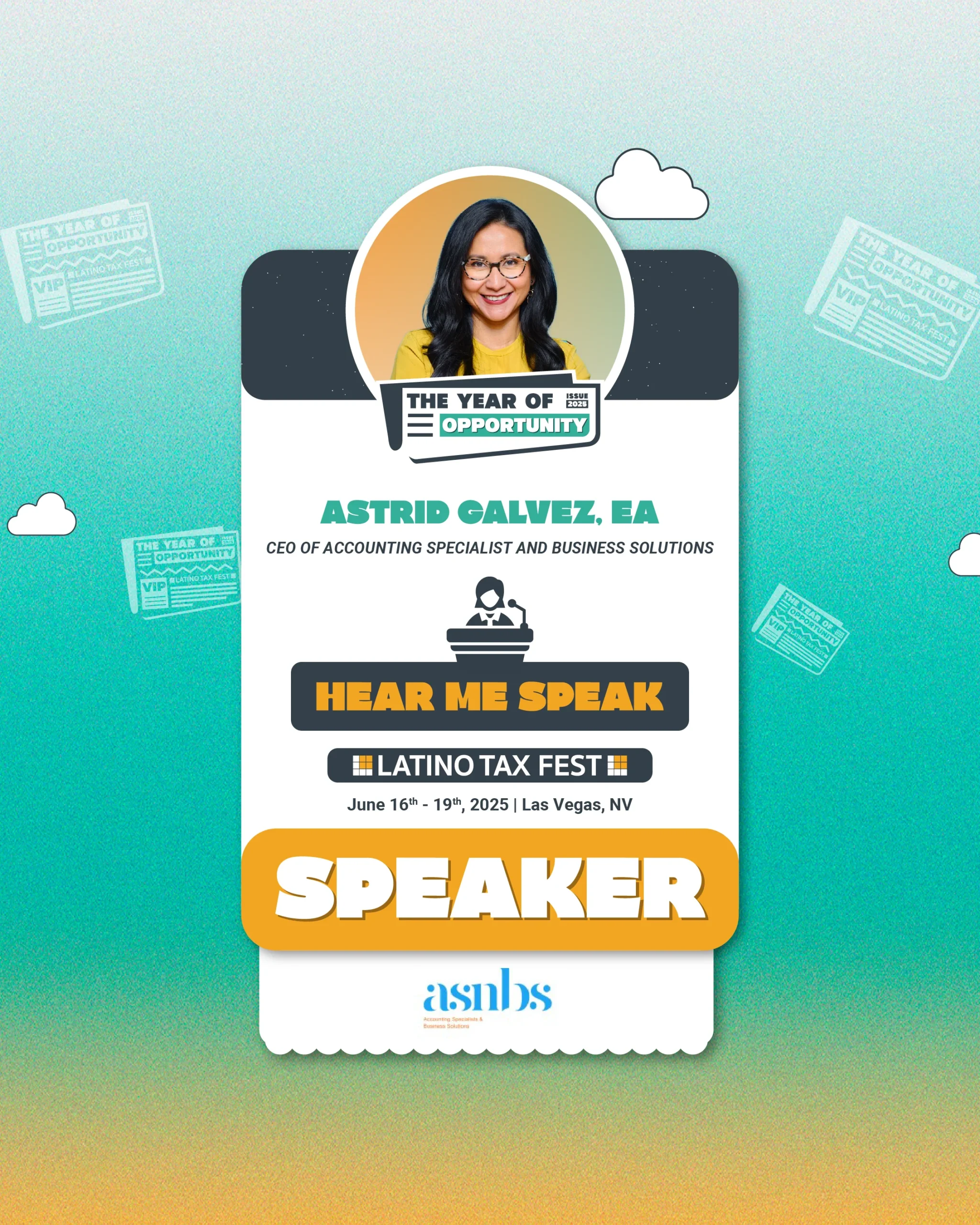 Latino Tax Fest Speaker Alvez Galvez