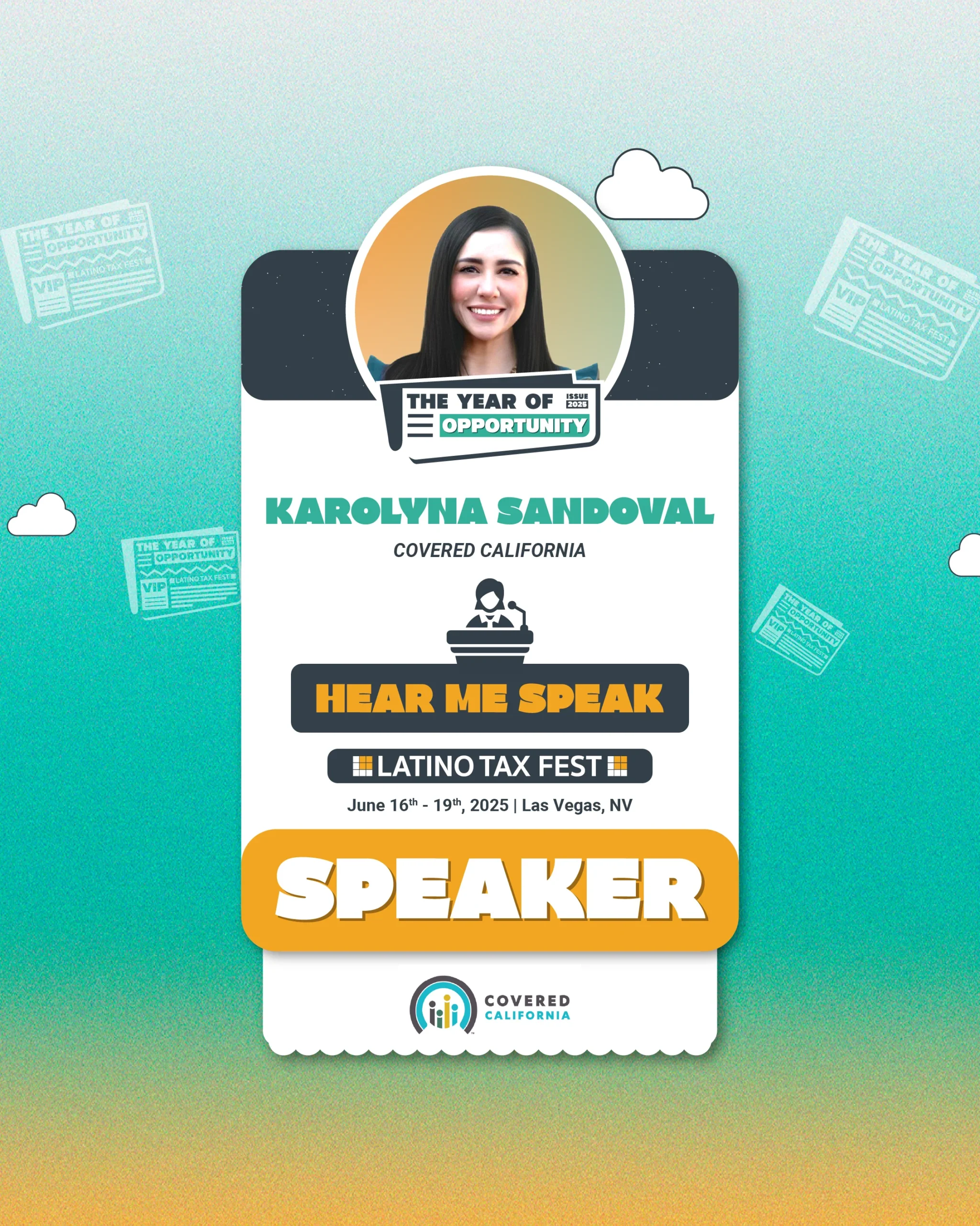 Latino Tax Fest Speaker Karolyne Sandoval