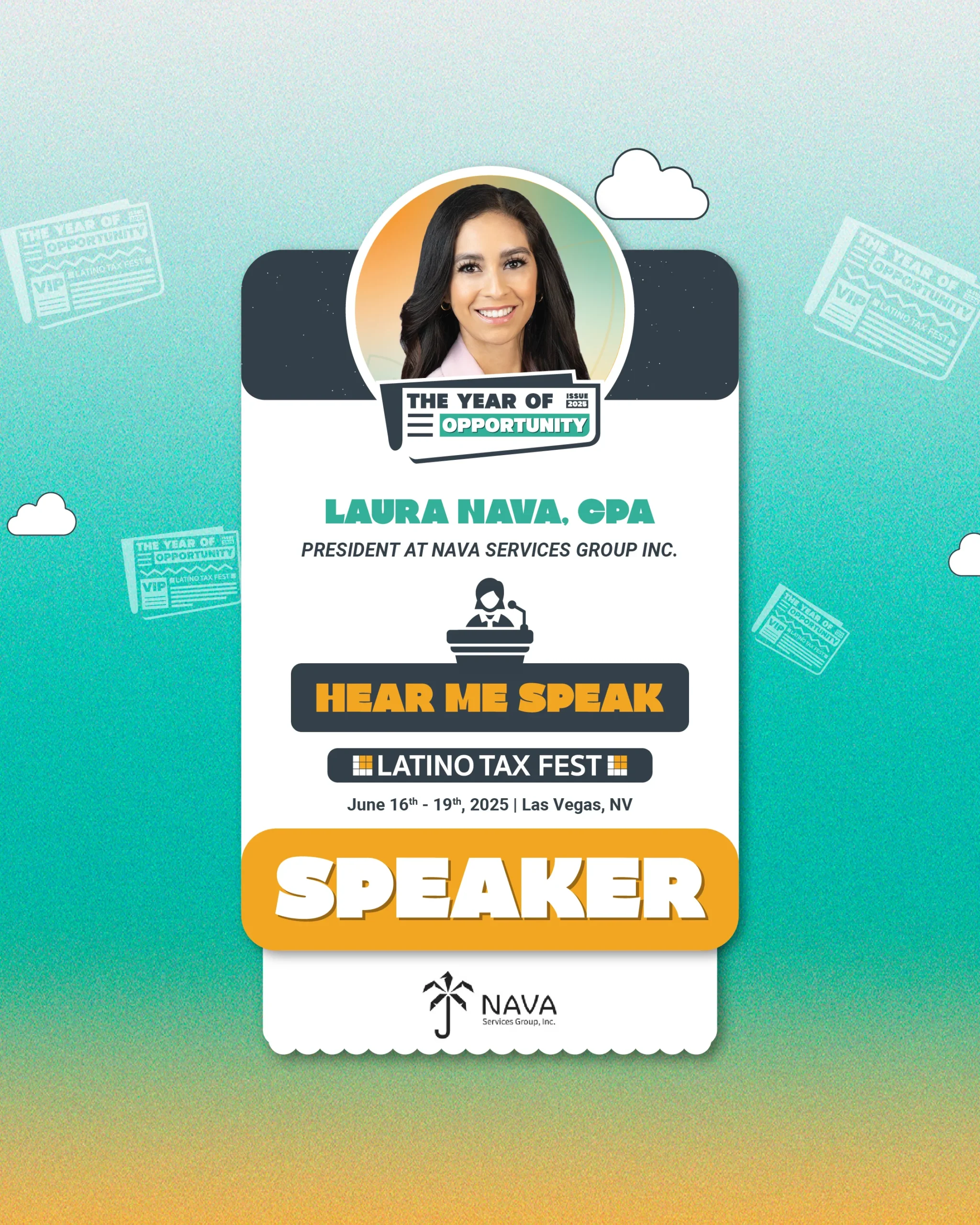 Latino Tax Fest Speaker Laura Nava