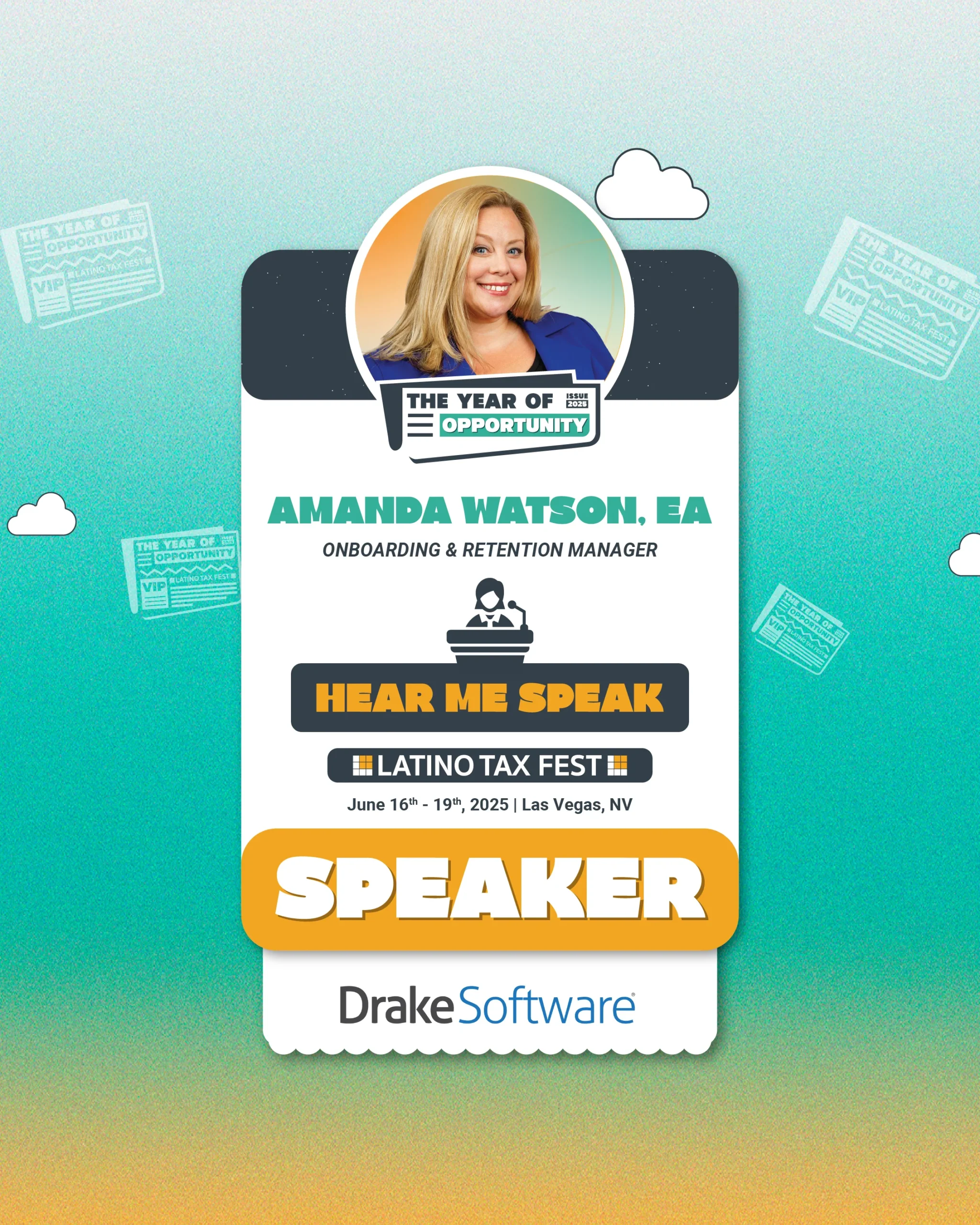Latino Tax Fest Speaker Amanda Watson