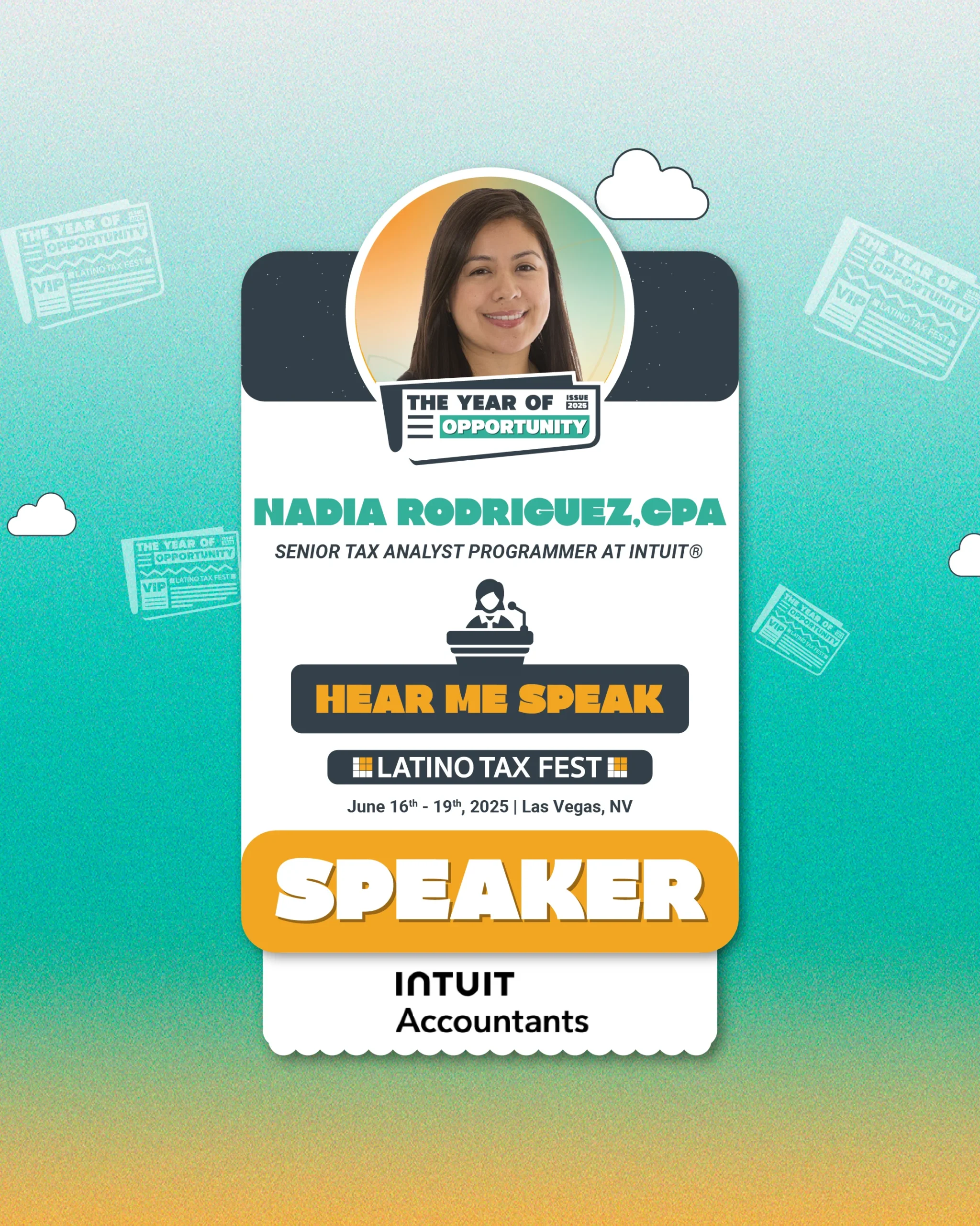 Latino Tax Fest Speaker Nadia Rodriguez
